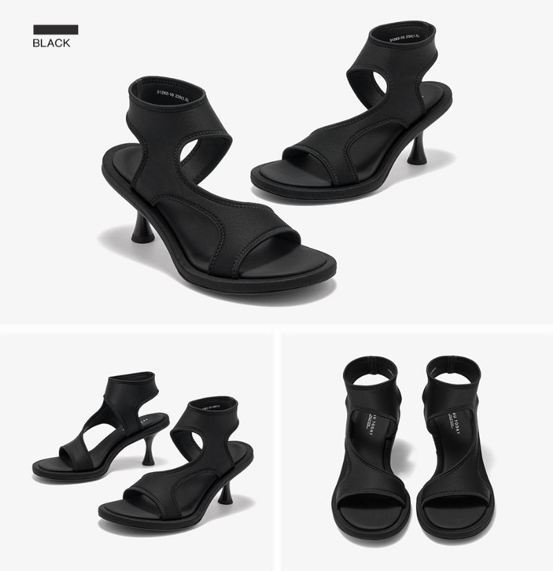 Guzman Naisten Lycra-korkokengät - Harmaa