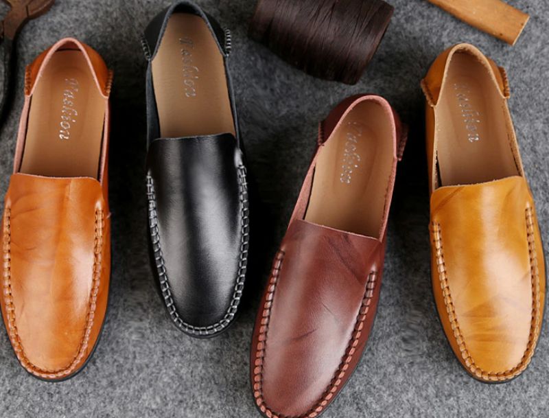Harvey Miesten Loafer Vapaa-ajan Kengät - Kahvi