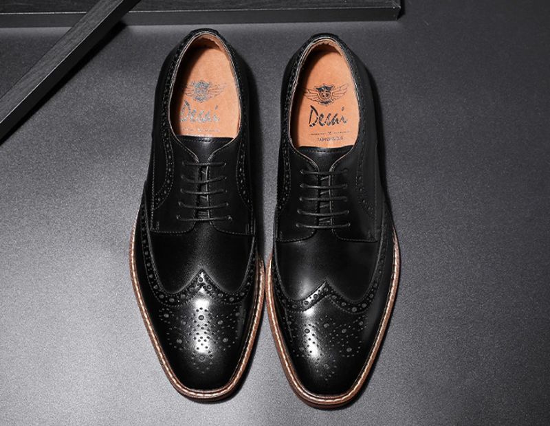 Hayden Miesten Oxford-kengät - Musta