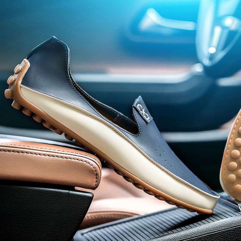Henrry Miesten Loafers Vapaa-ajan Kengät - Sininen