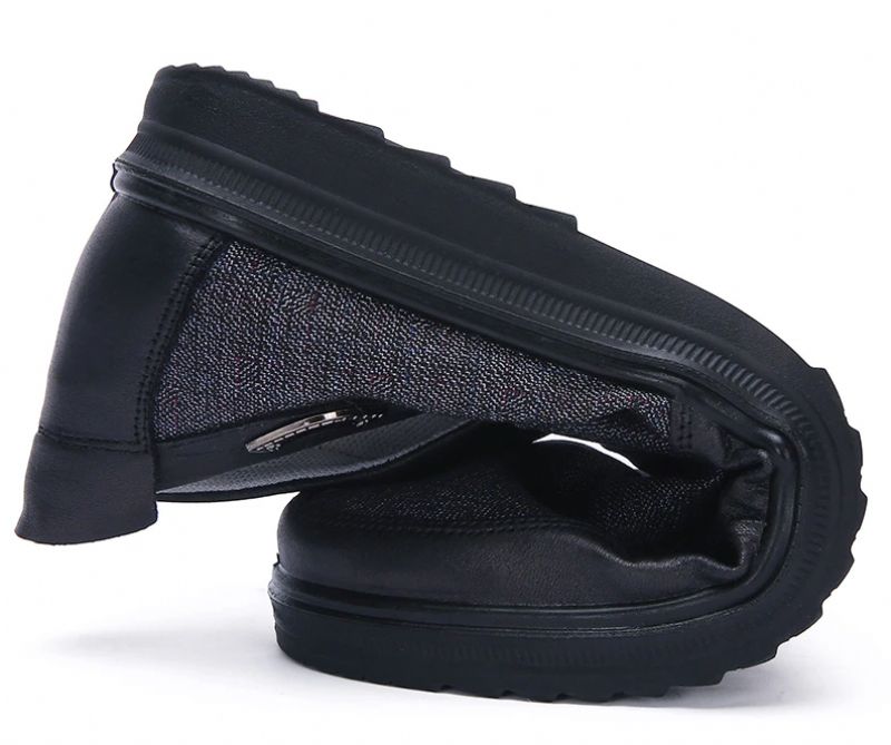 Heredia Miesten Loafers-mekkokengät - Musta