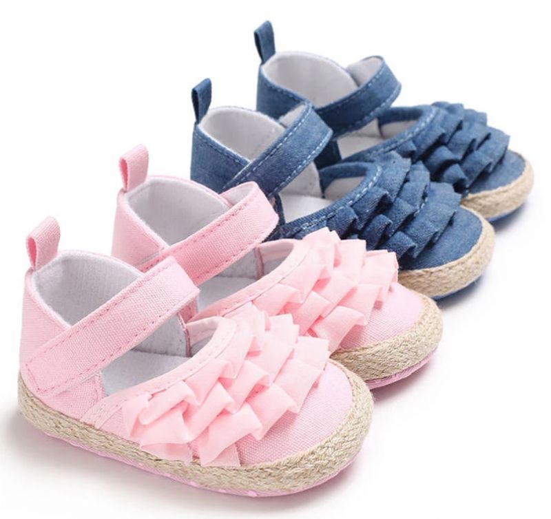 Hermi Baby Girls -sandaalit - Vaaleanpunainen