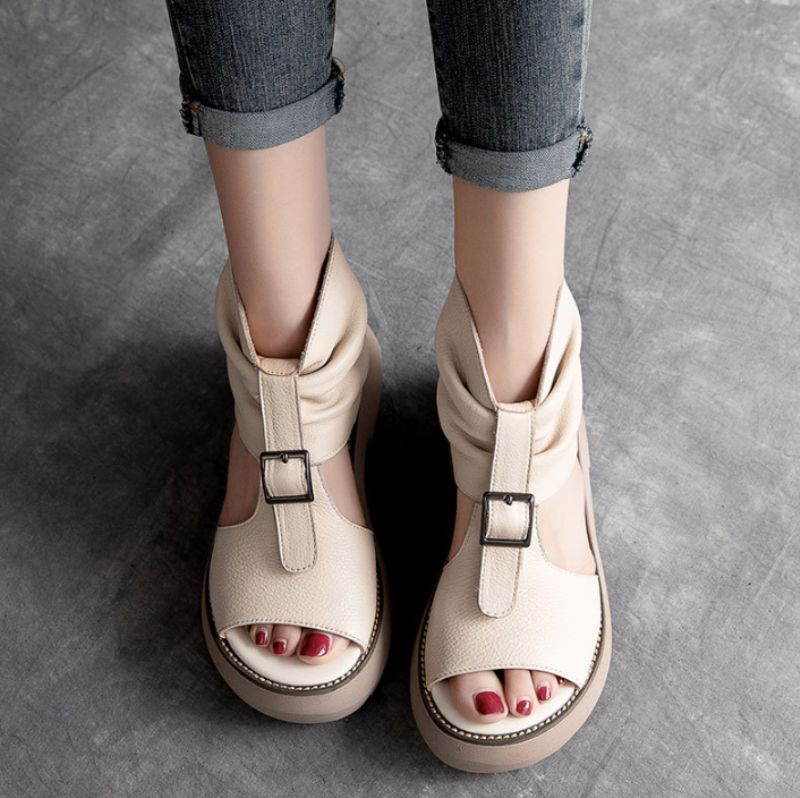 Herminia Naisten Sandaalit - Beige