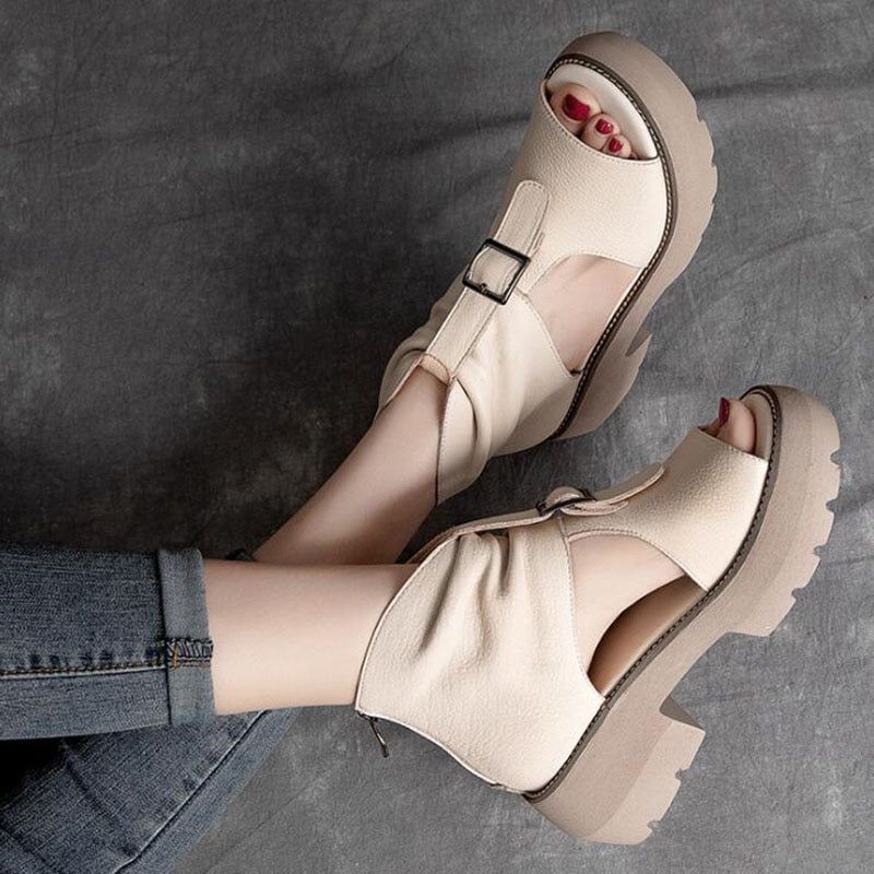 Herminia Naisten Sandaalit - Beige