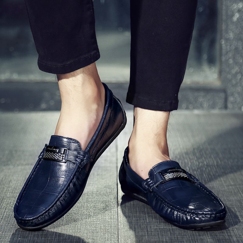 Hernando Miesten Loafers-mekkokengät - Sininen