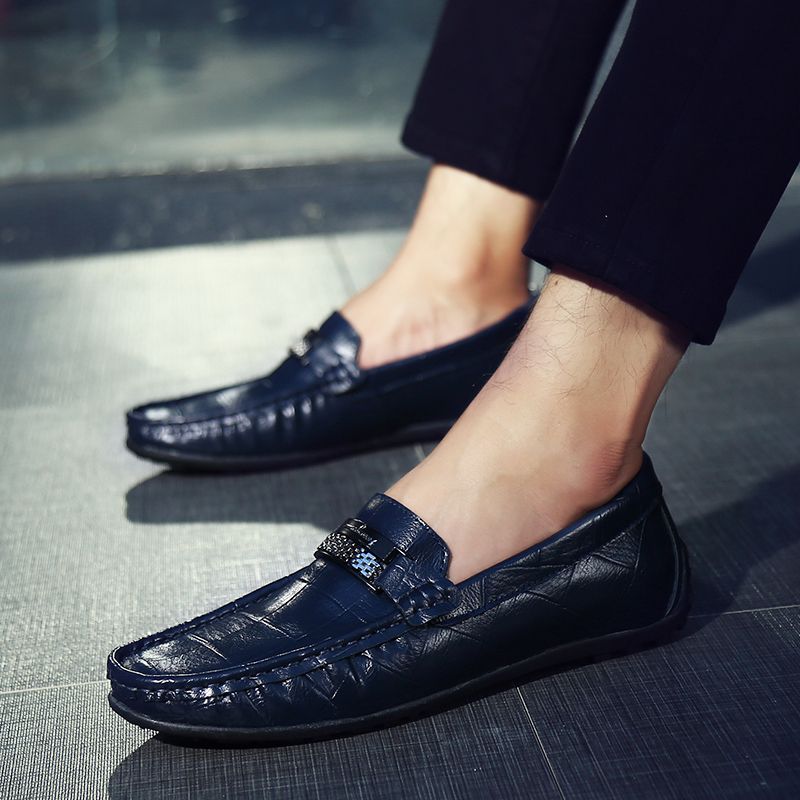 Hernando Miesten Loafers-mekkokengät - Sininen