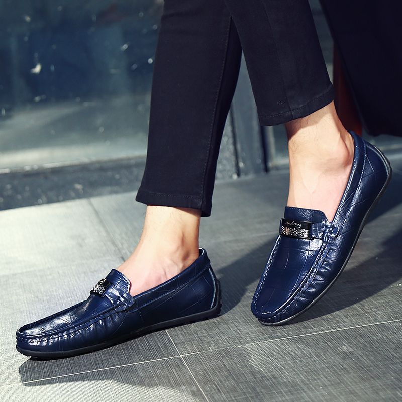Hernando Miesten Loafers-mekkokengät - Sininen