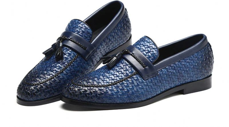 Hershel Miesten Loafers -mekkokengät - Sininen