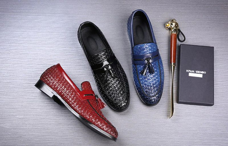 Hershel Miesten Loafers -mekkokengät - Sininen