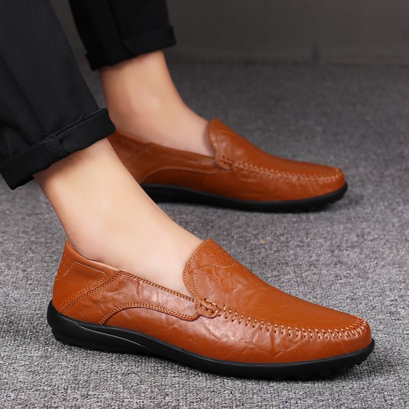 Hudson Miesten Loafers Vapaa-ajan Kengät - Musta