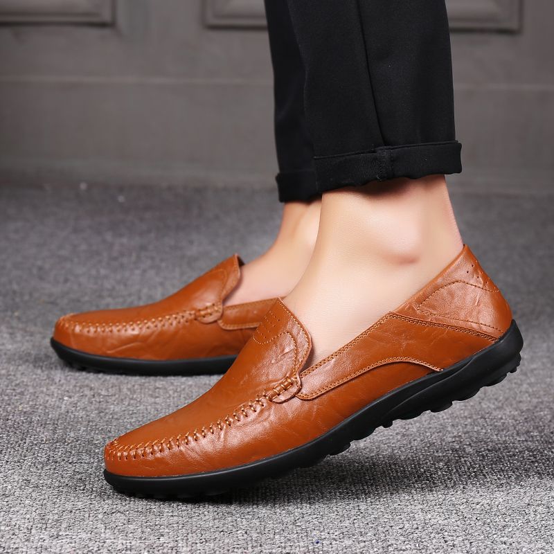 Hudson Miesten Loafers Vapaa-ajan Kengät - Musta
