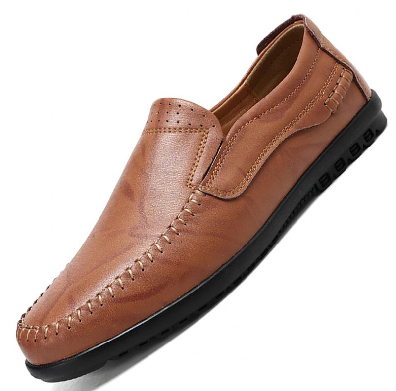 Hunter Miesten Loafers-mekkokengät - Ruskea