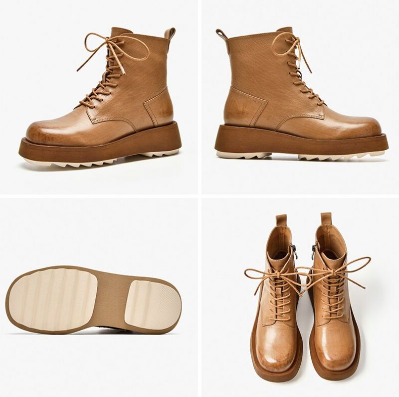Inger Boots Nilkkakorkeus - Ruskea