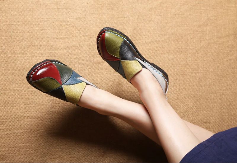 Iris Naisten Loafers -kengät - Vihreä