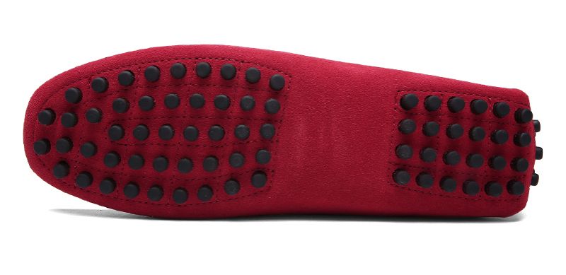 Irving Miesten Loafers -mekkokengät - Punainen