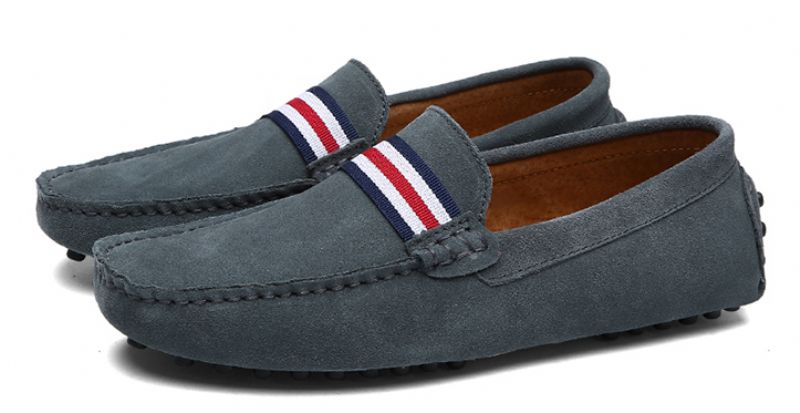 Irving Miesten Loafers -mekkokengät - Punainen