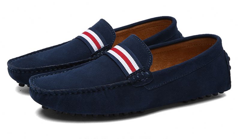 Irving Miesten Loafers -mekkokengät - Punainen