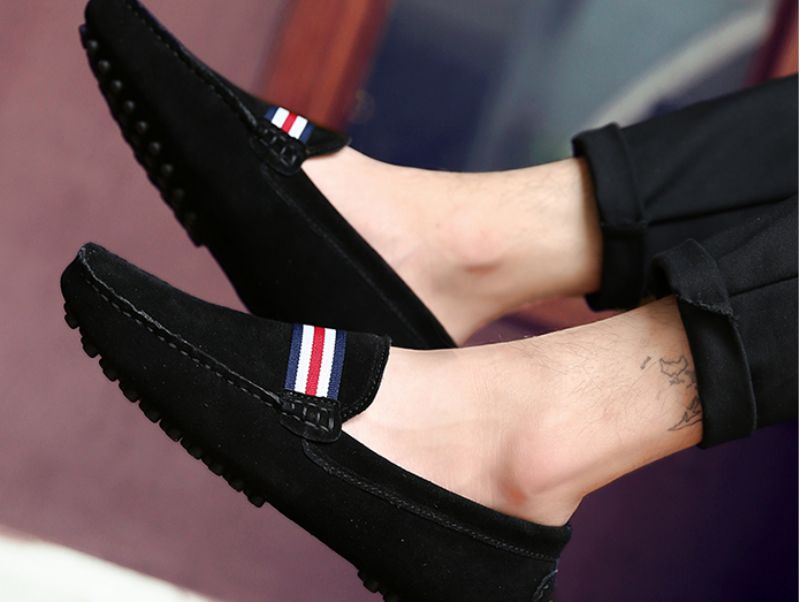 Irving Miesten Loafers -mekkokengät - Punainen