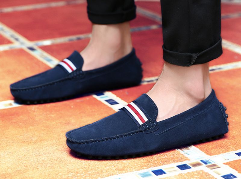 Irving Miesten Loafers -mekkokengät - Punainen