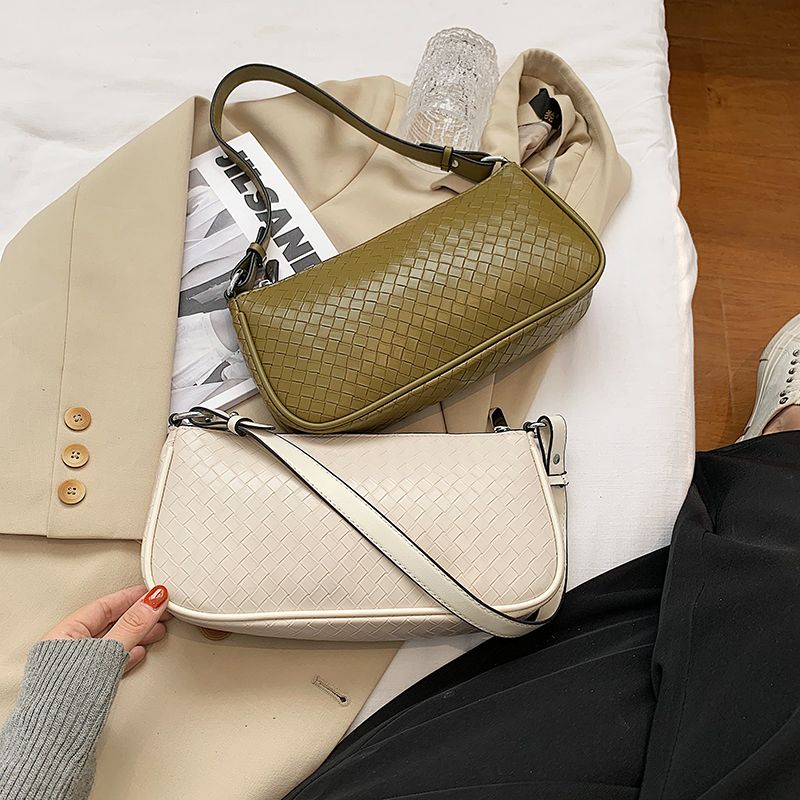 Jazz Naisten Käsilaukku Pieni Luxury Fashion Nahka - Vihreä
