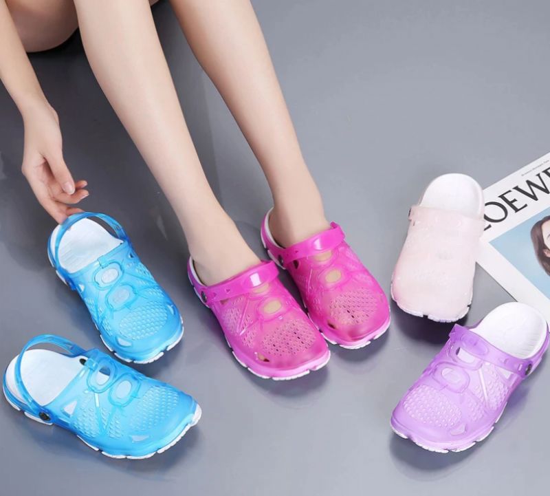 Jelly Naisten Slipper Rantakengät - Aprikoosi