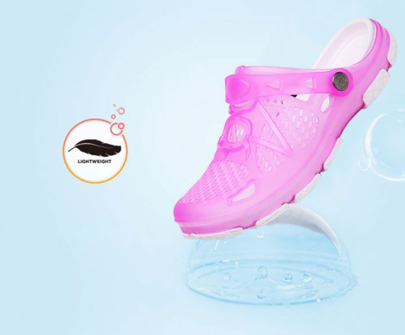 Jelly Naisten Slipper Rantakengät - Aprikoosi