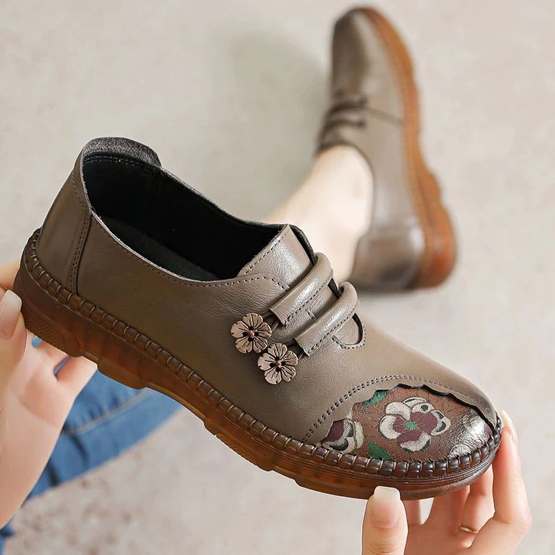 Jensyn Naisten Loafer-kengät - Khaki