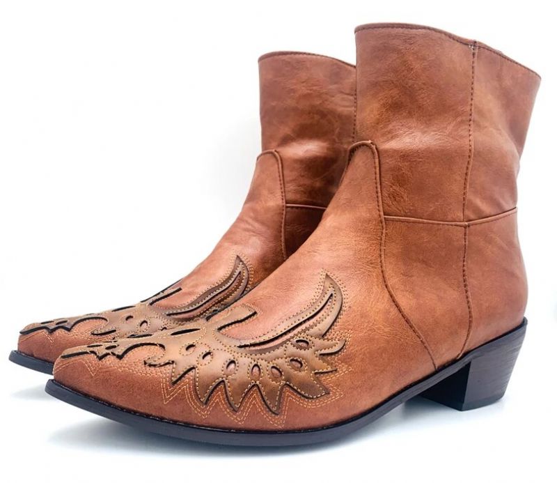 Jeremiah Miesten Cowboysaappaat - Ruskea