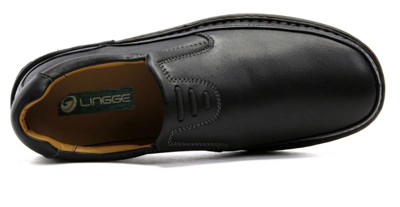 Jese Miesten Loafers Vapaa-ajan Kengät - Musta