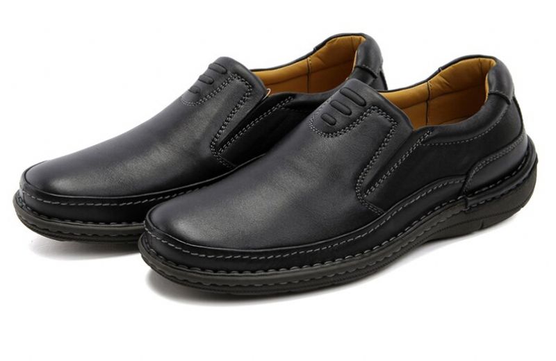 Jese Miesten Loafers Vapaa-ajan Kengät - Musta