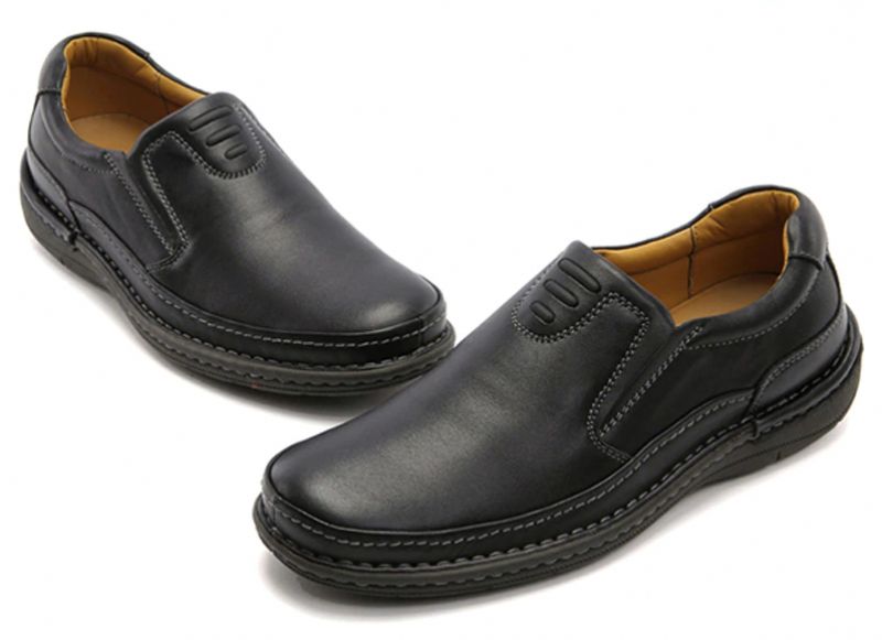 Jese Miesten Loafers Vapaa-ajan Kengät - Musta