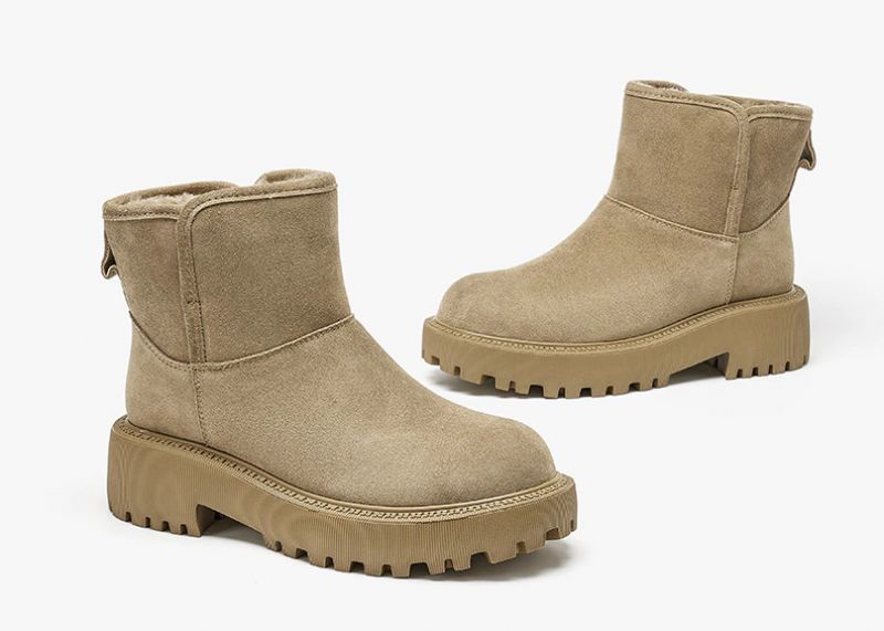 Jeudy Naisten Platform Snow Black -saappaat - Musta
