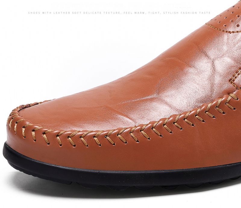 Joaquin Miesten Loafers-mekkokengät - Valkoinen