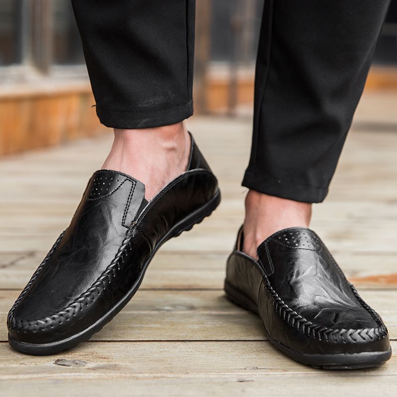 Joaquin Miesten Loafers-mekkokengät - Valkoinen