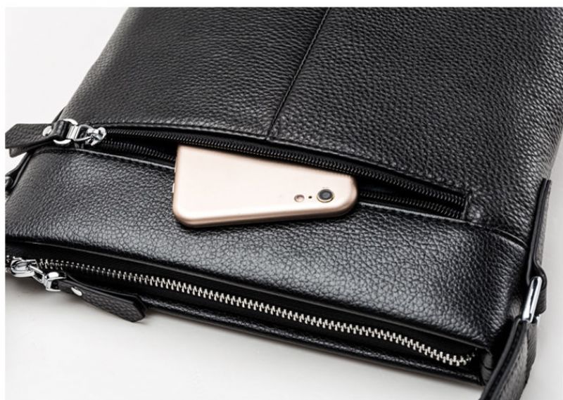 Jonathan Miesten Crossbody - Musta