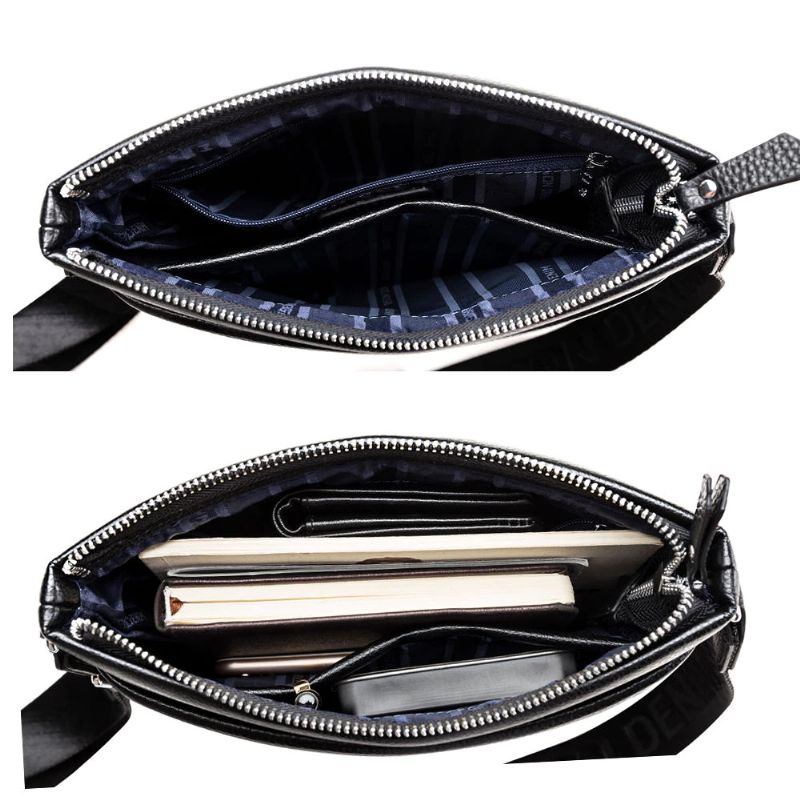 Jonathan Miesten Crossbody - Musta