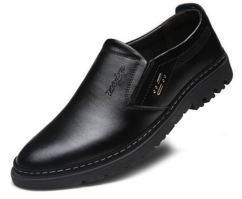 Juanvir Miesten Loafers -mekkokengät - Musta