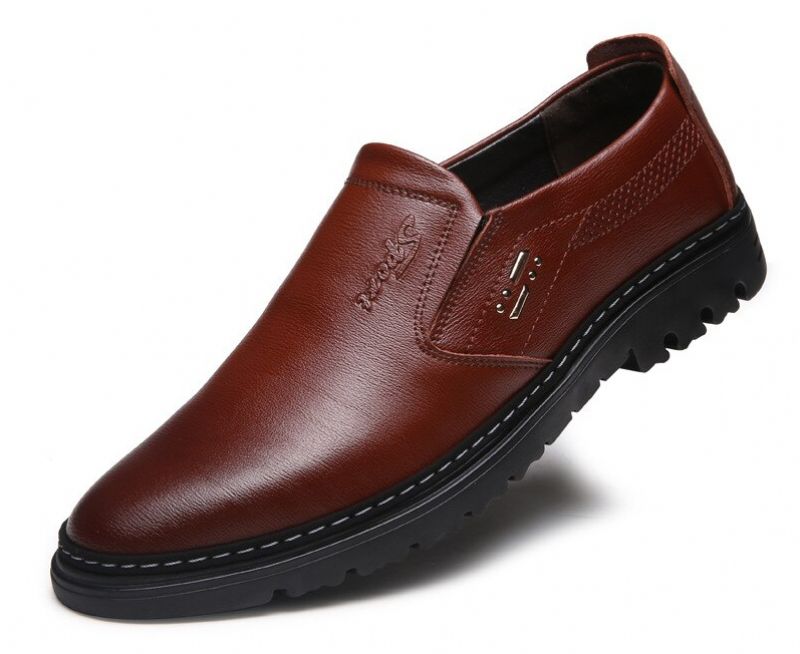 Juanvir Miesten Loafers -mekkokengät - Musta
