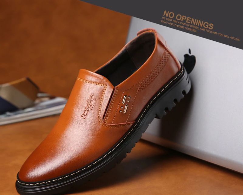 Juanvir Miesten Loafers -mekkokengät - Musta