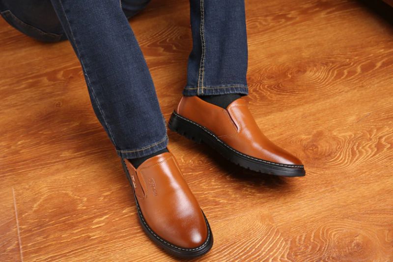 Juanvir Miesten Loafers -mekkokengät - Musta