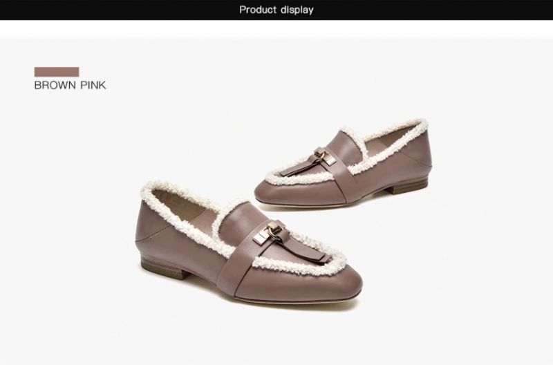 Julie Loafers - Ruskea Pinkki