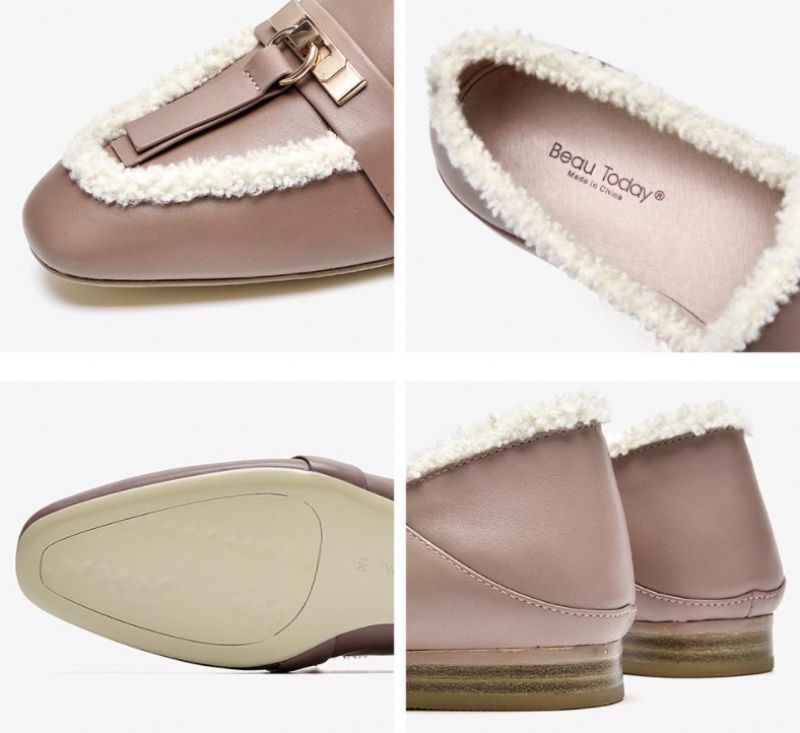 Julie Loafers - Ruskea Pinkki