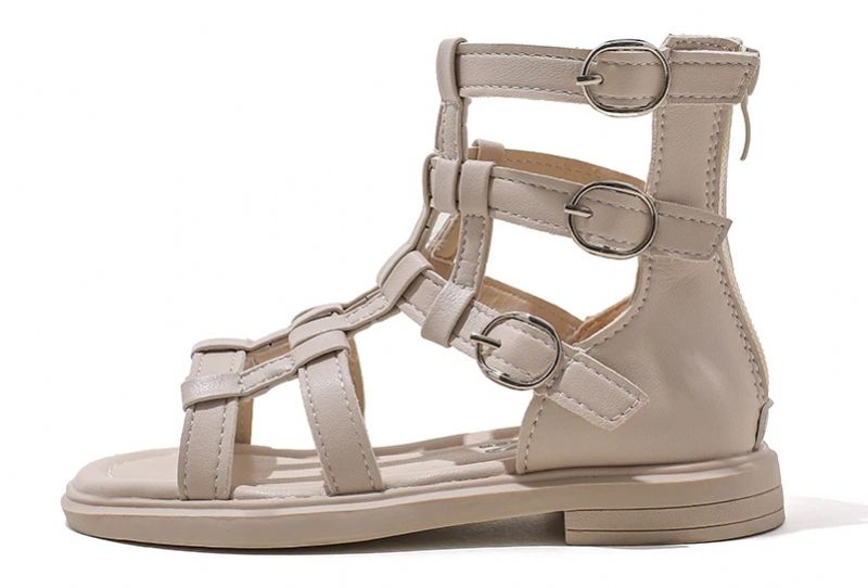 Jurin Tyttöjen Gladiaattorisandaalit - Beige