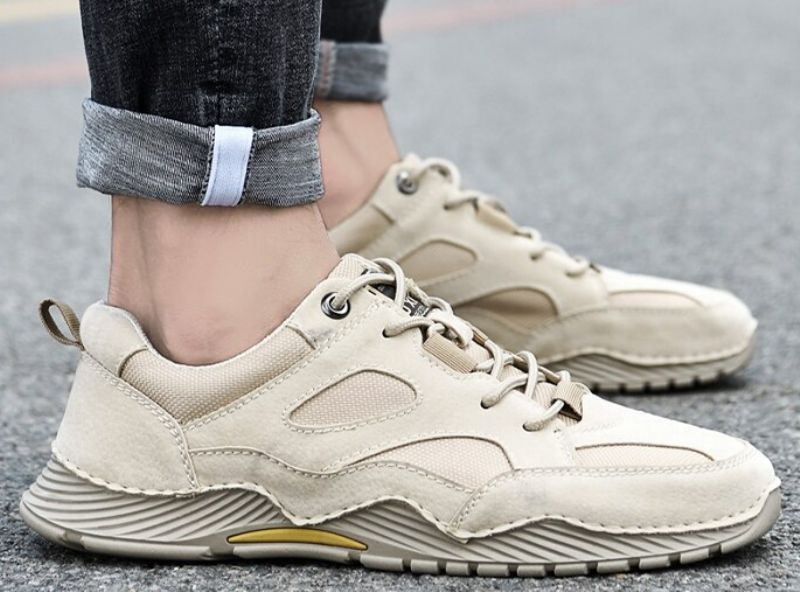 Kallum Miesten Muotilenkkarit - Beige