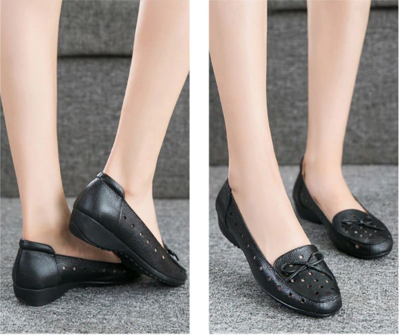 Karen Naisten Loaferit - Musta Hollow