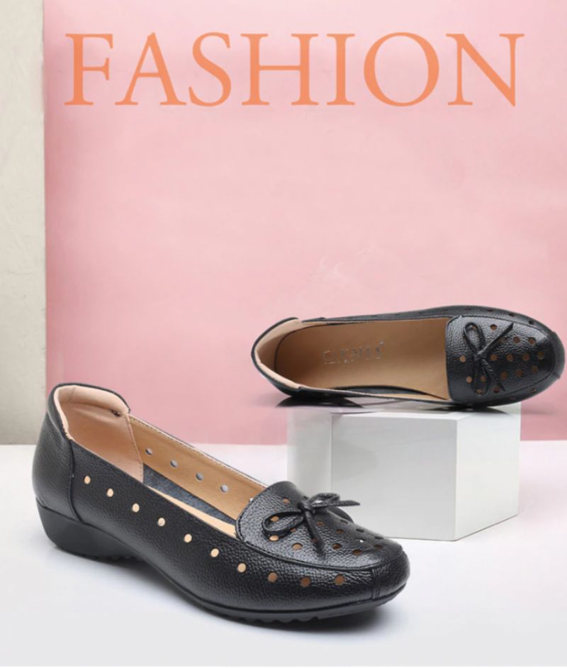 Karen Naisten Loaferit - Musta Hollow
