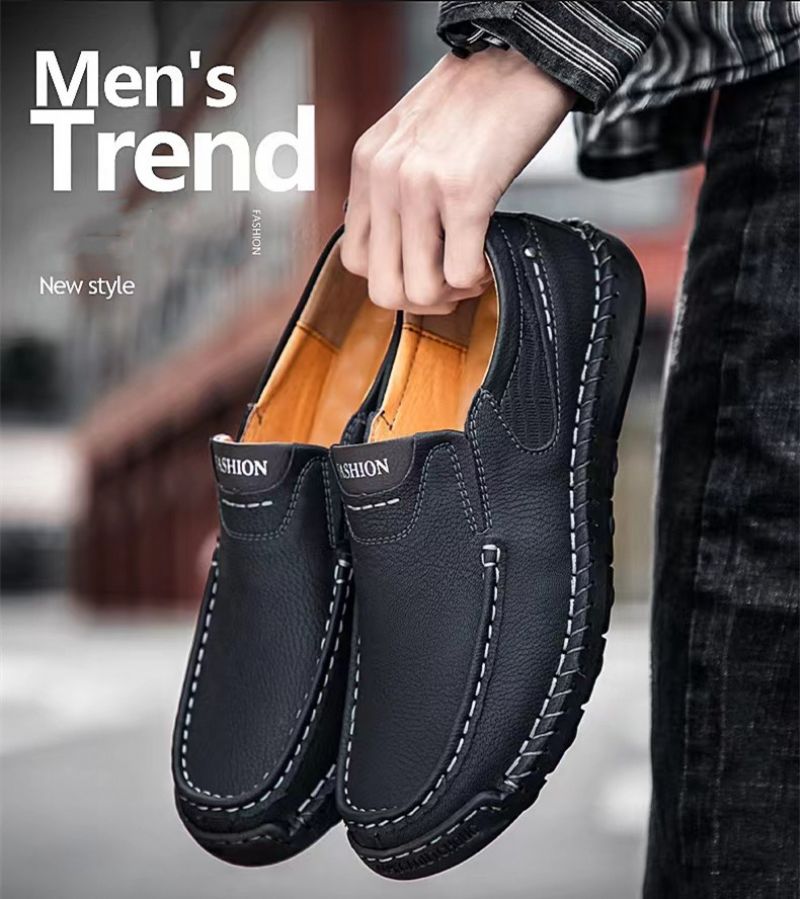 Karson Miesten Loafer Vapaa-ajan Kengät - Khaki