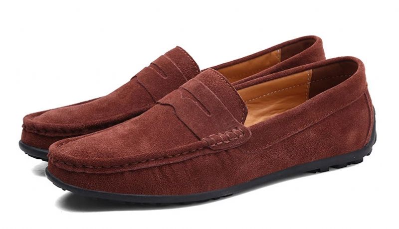 Kashi Miesten Loafer Vapaa-ajan Kengät - Burgundy