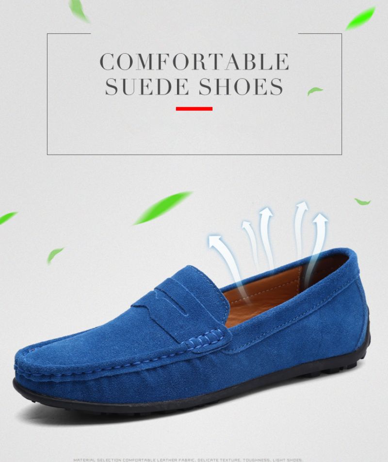 Kashi Miesten Loafer Vapaa-ajan Kengät - Burgundy