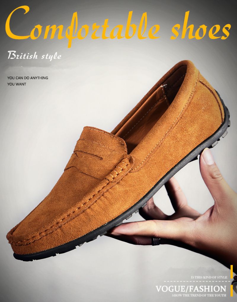 Kashi Miesten Loafer Vapaa-ajan Kengät - Burgundy